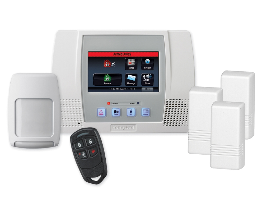 Image of: Honeywell Security Alarm System