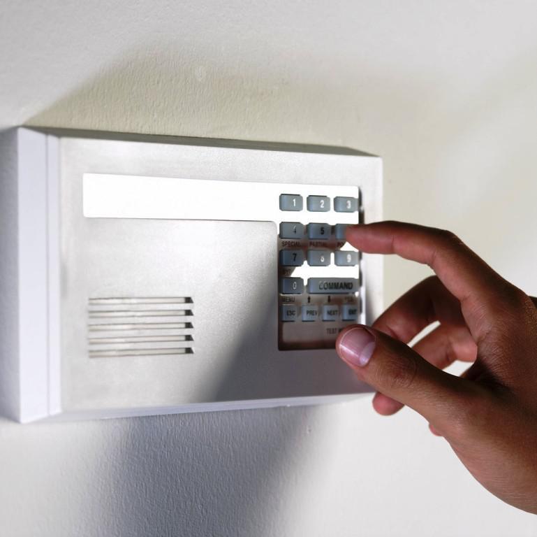 Image of: Residential Security Alarm Systems