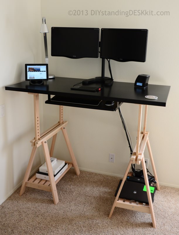 Image of: Adjustable-Tabletop-Standing-Desk