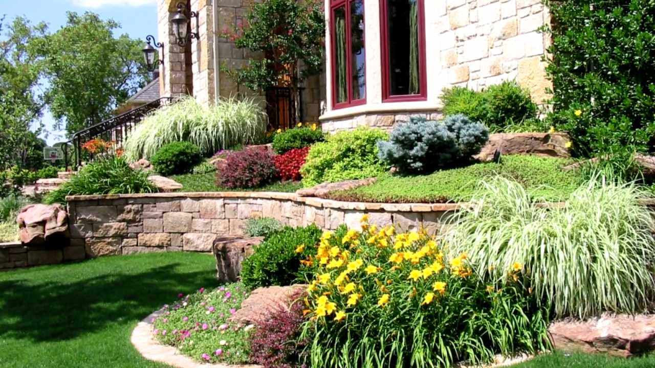 Image of: Around The House Flower Beds