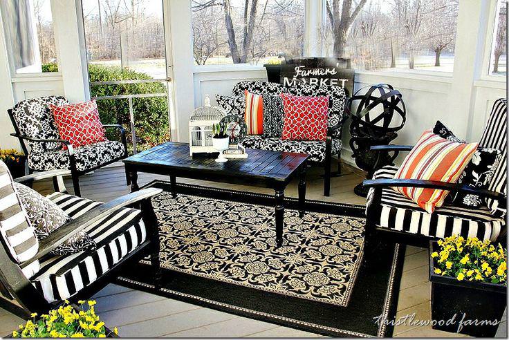 Image of: Beautiful Screened in Porches