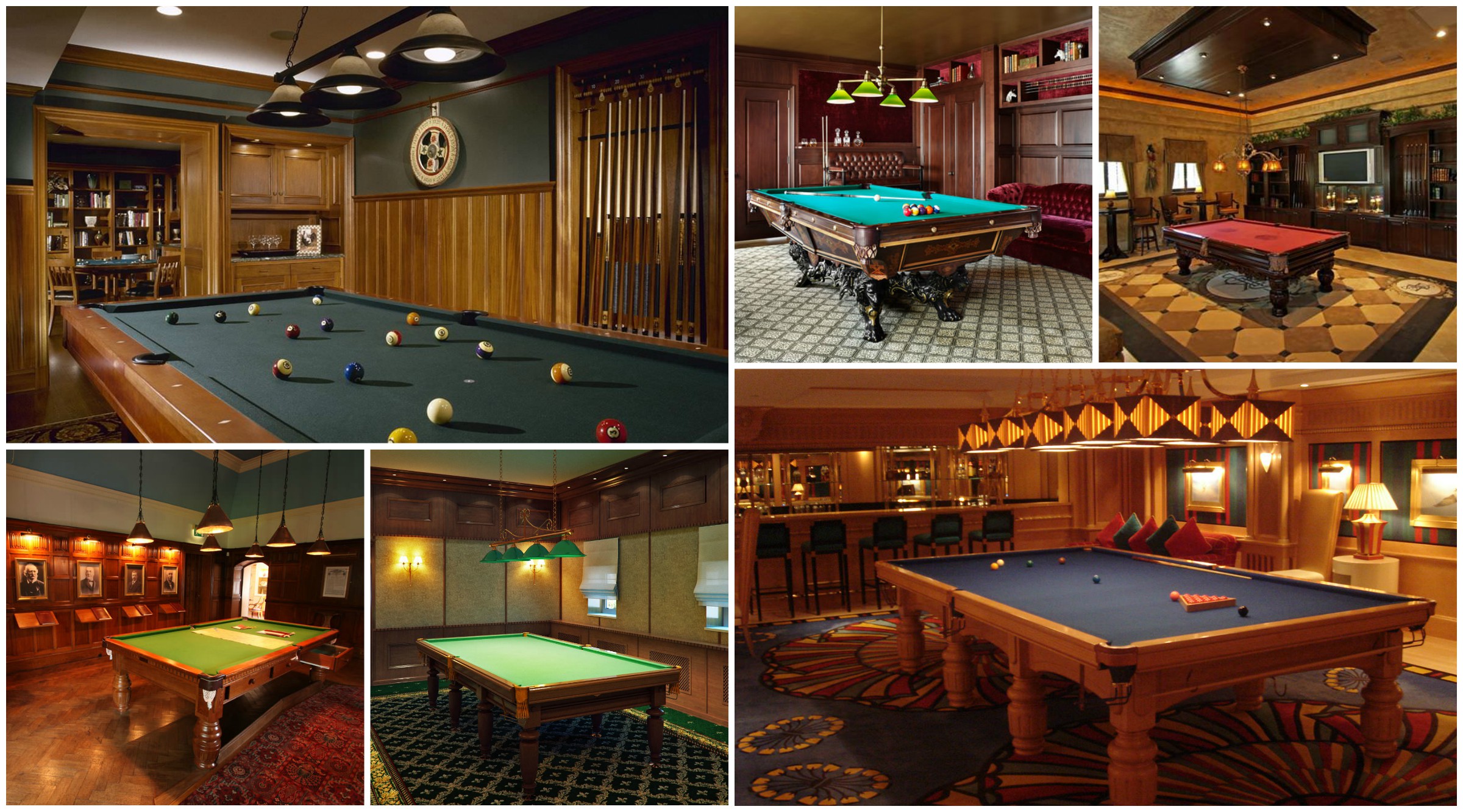 Image of: Best-Billiard-Room