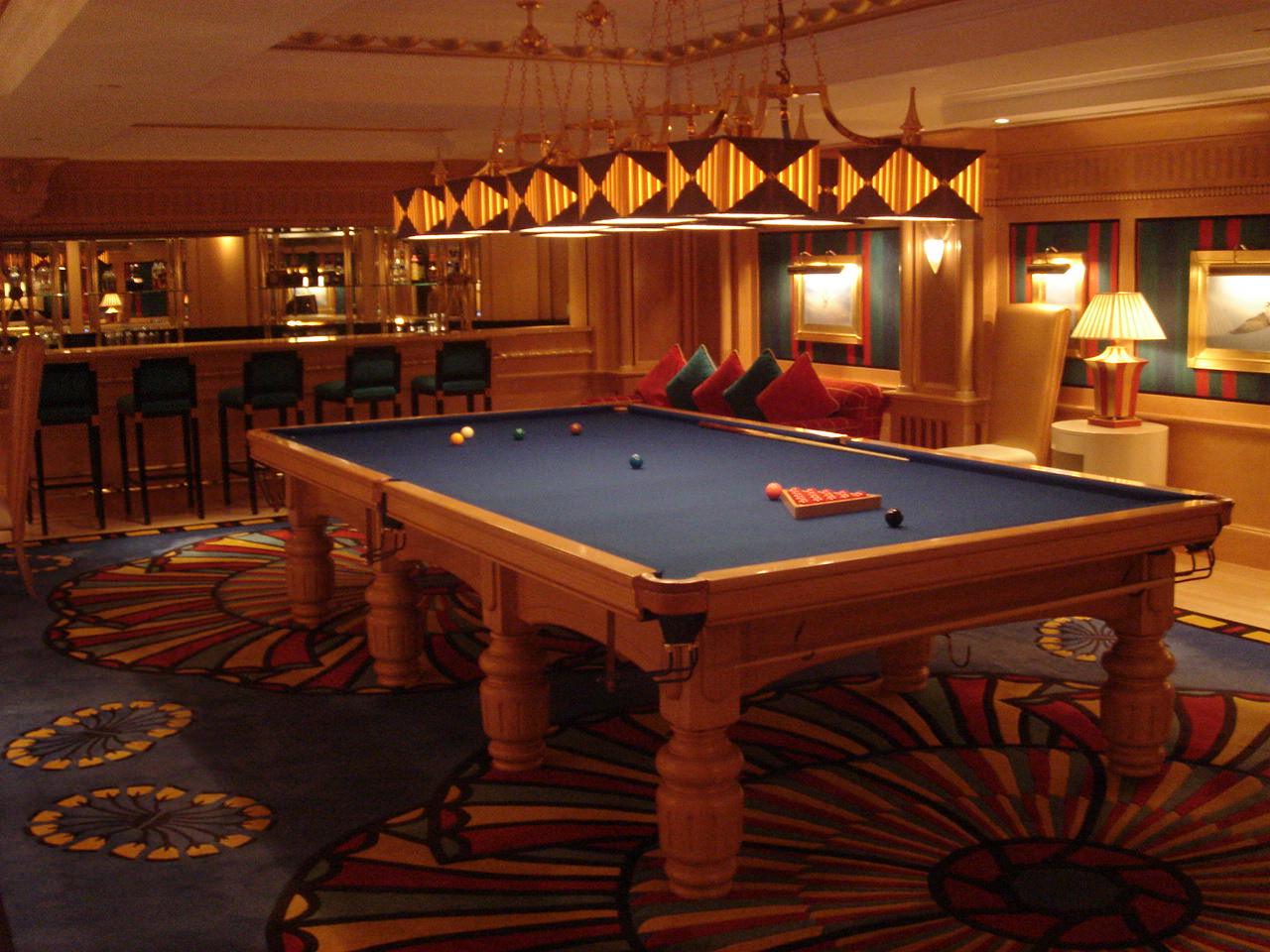 Image of: Billiard-Room-Decor