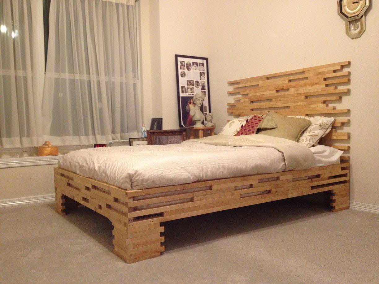 Image of: Build a Bed Plans