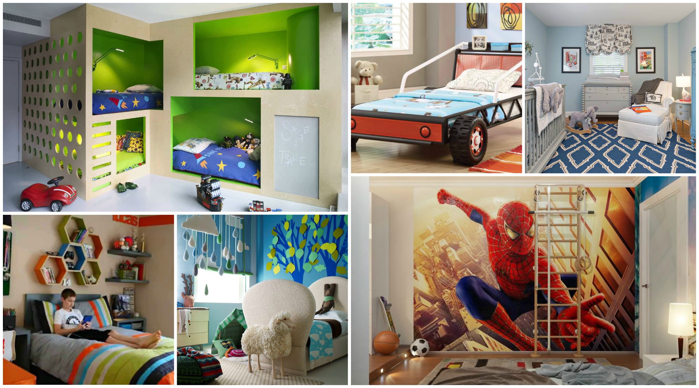 Image of: Cool Boy Bedrooms