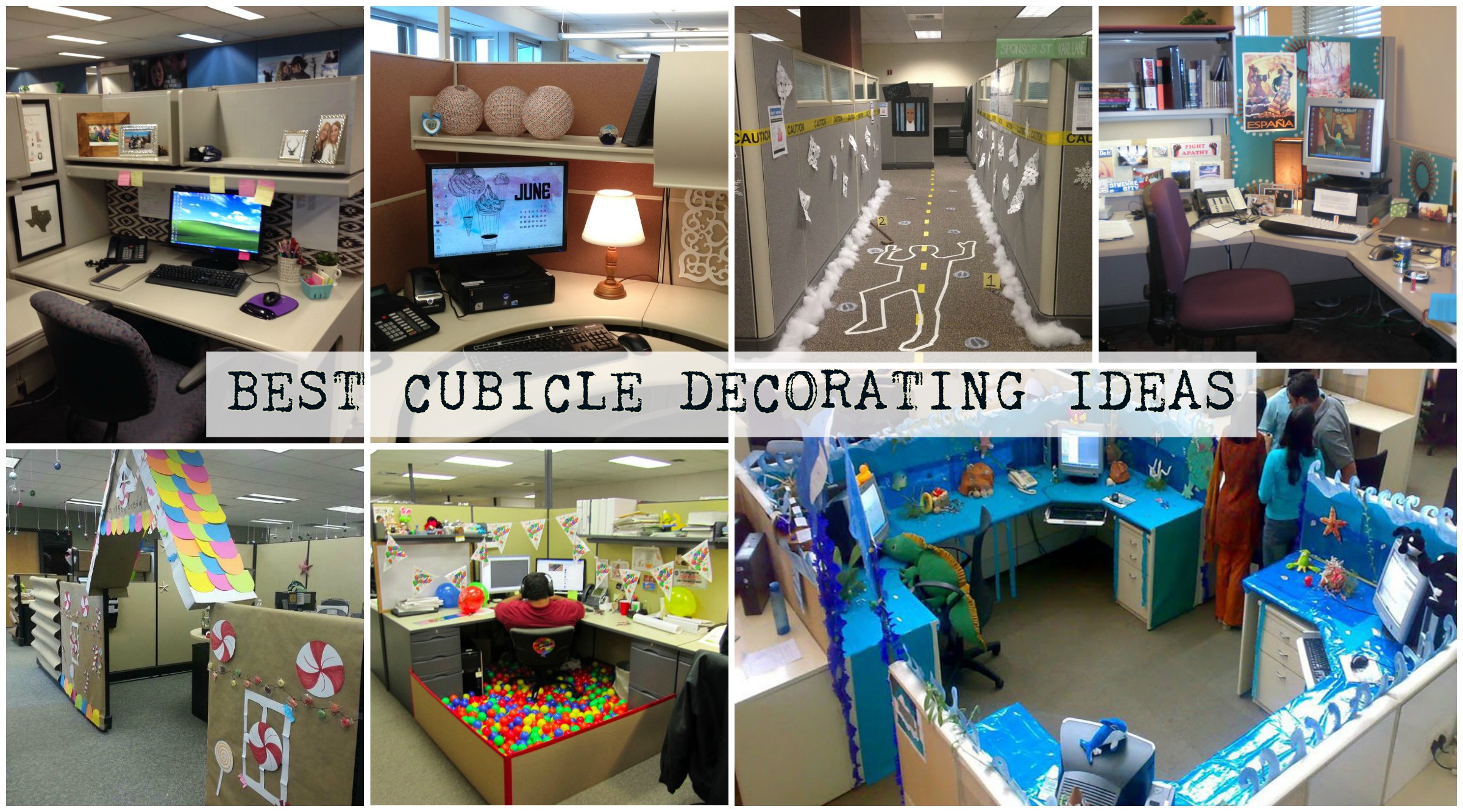 Image of: Cool-Cubicle-Decorating-Ideas