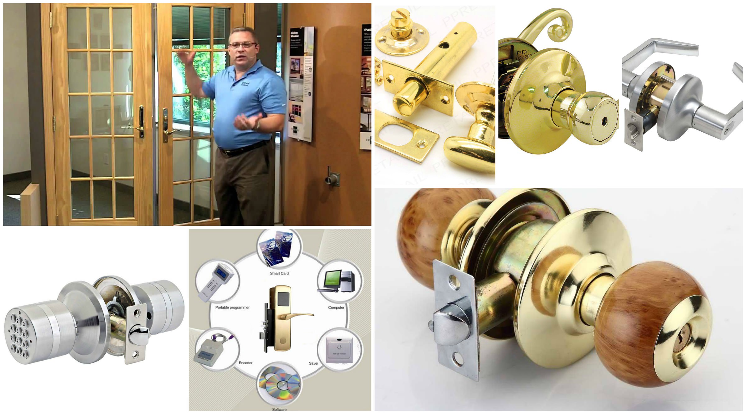 Image of: Different Types of Door Locks