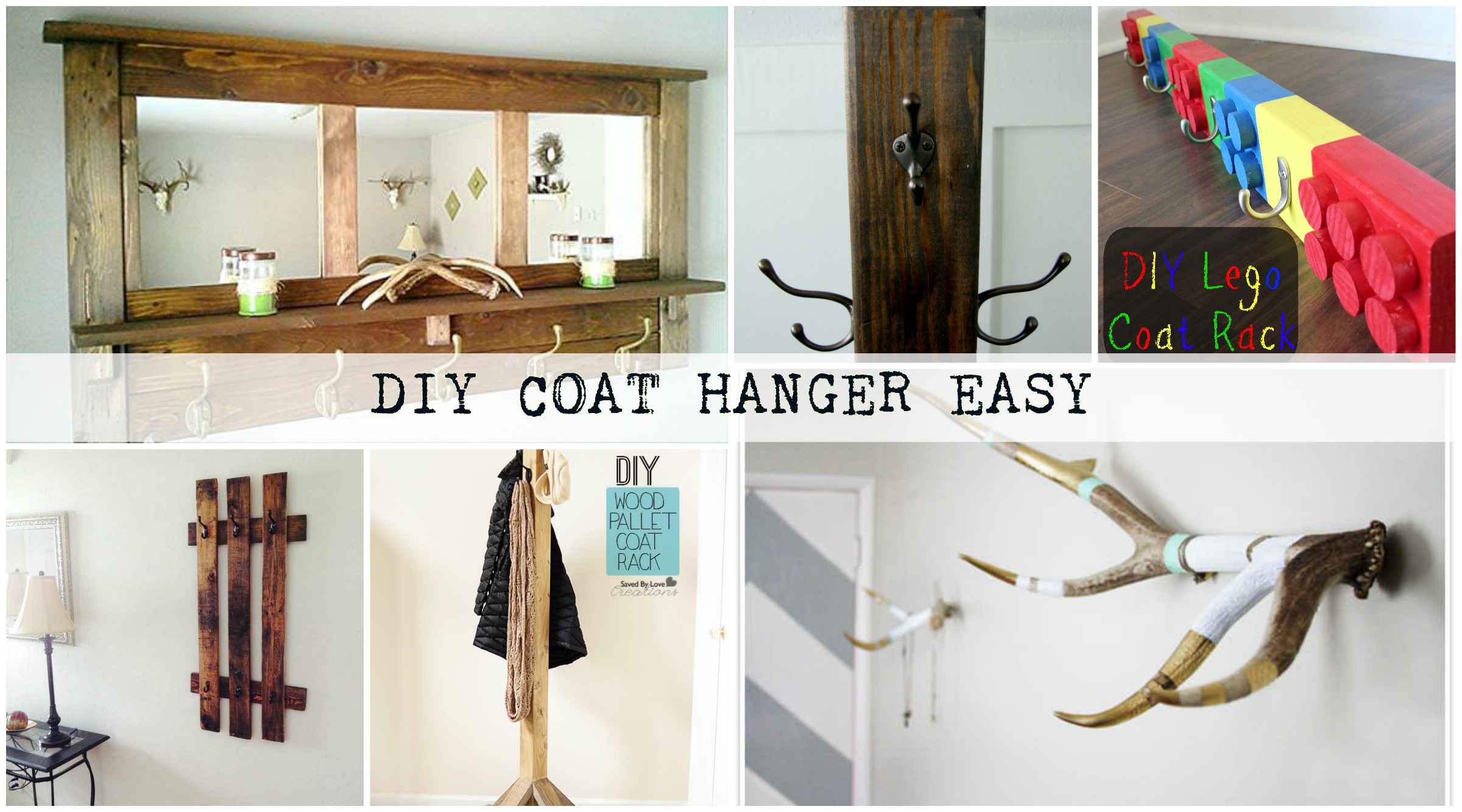 Image of: Diy-Coat-Hanger-Easy