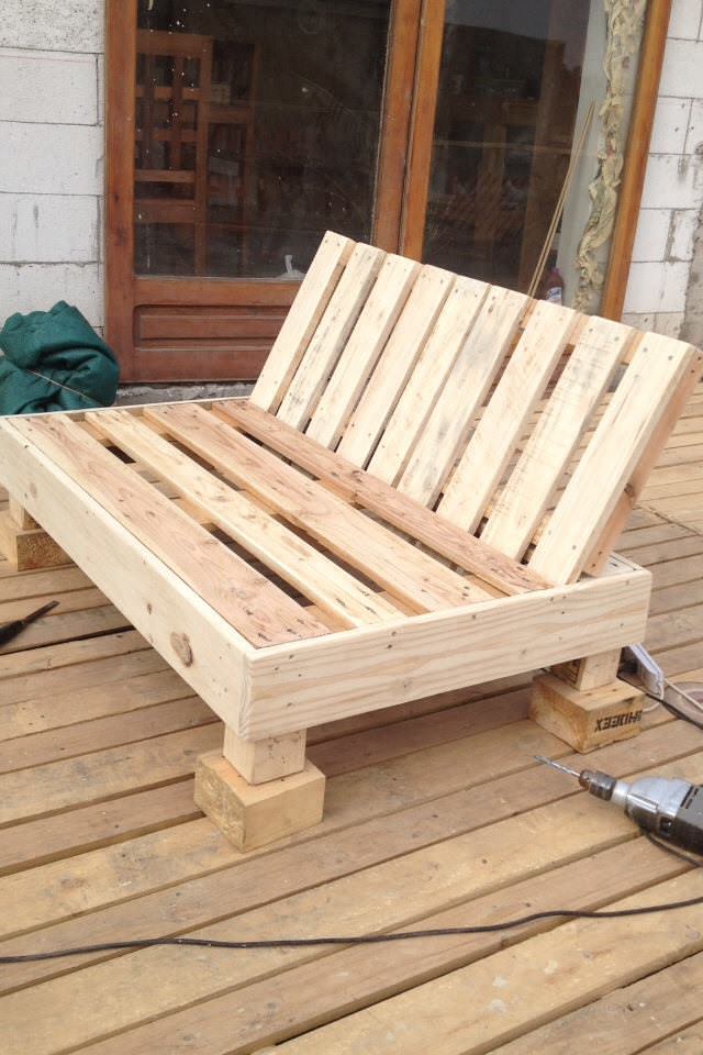 Image of: Easy-Pallet-Bench