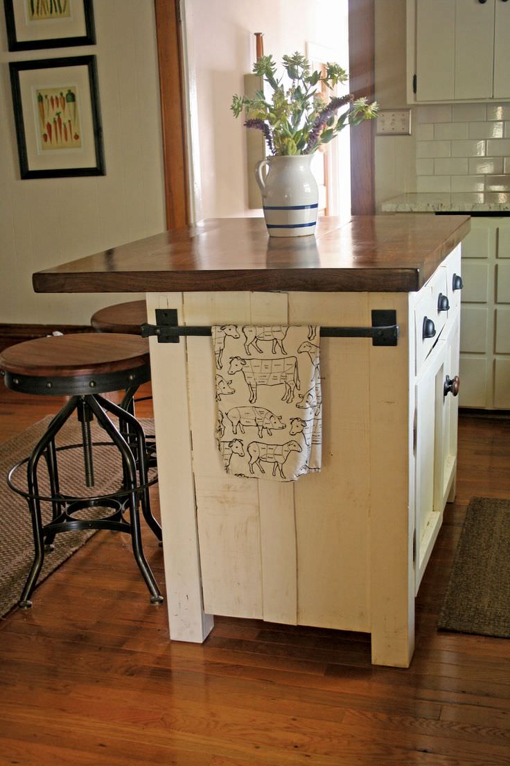 Image of: How-To-Build-A-Small-Kitchen-Island