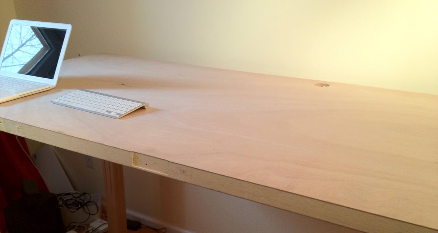 How to Make a Wooden Desk