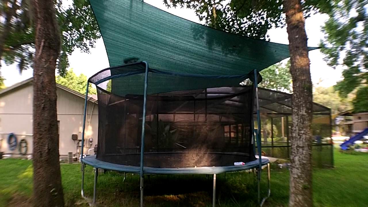 Ideas for Old Trampoline Parts