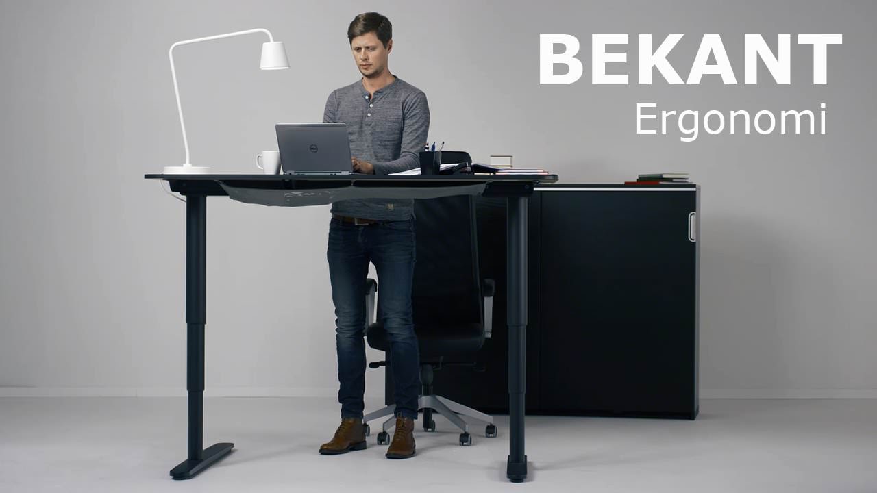 Image of: Ikea-Adjustable-Standing-Desk