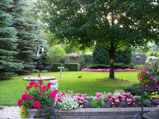 Image of: Images-Of-Beautiful-Backyards