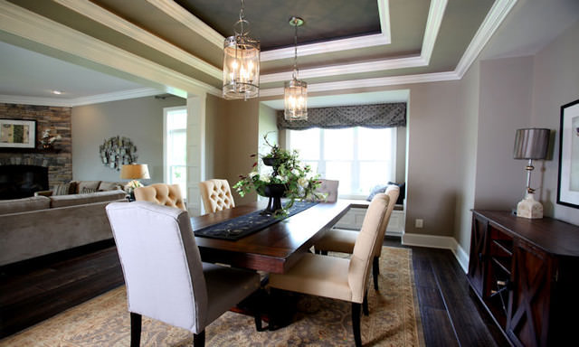Image of: Images of Rustic Dining Rooms