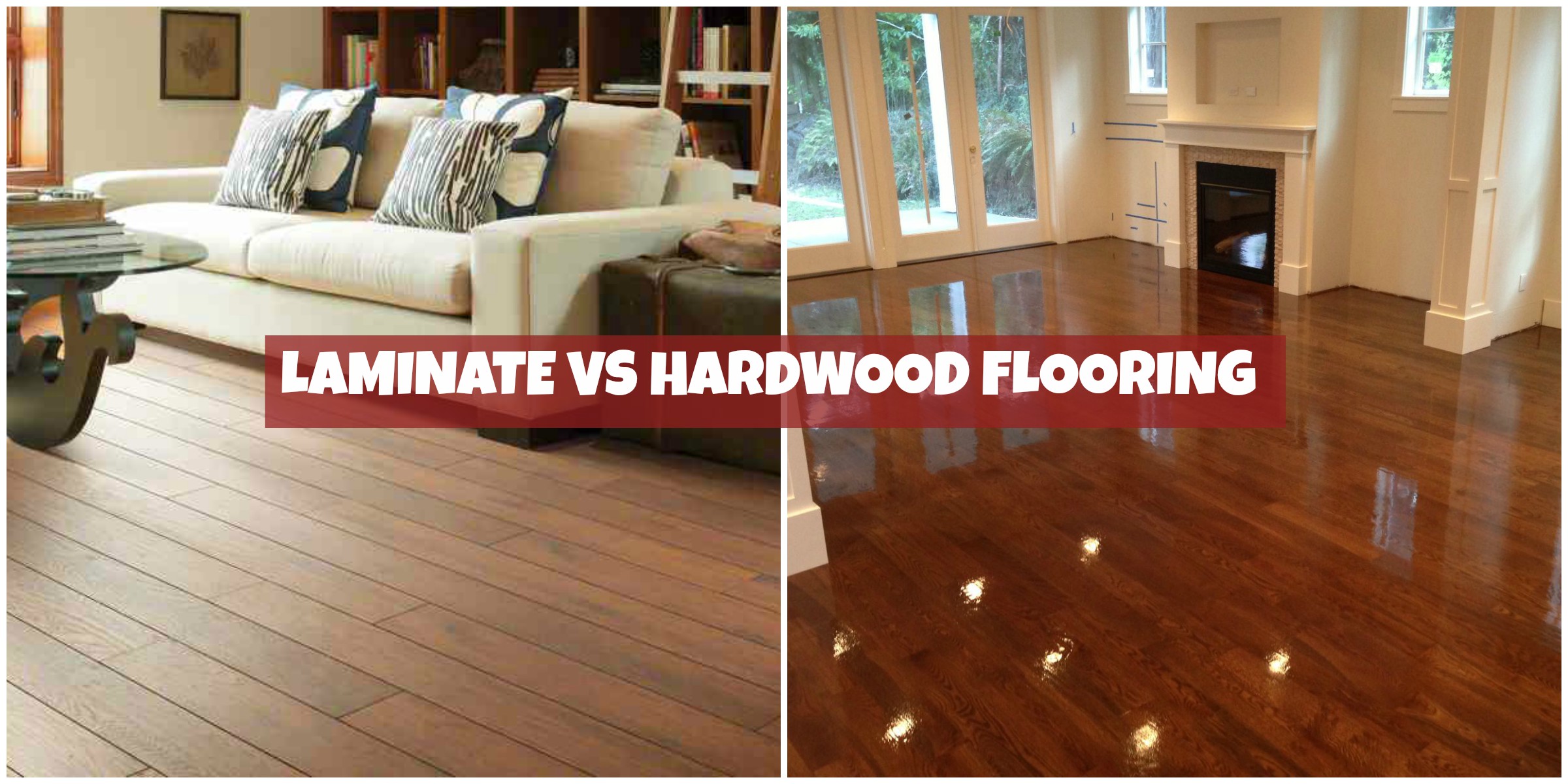 Image of: Laminate-VS-Hardwood-Flooring