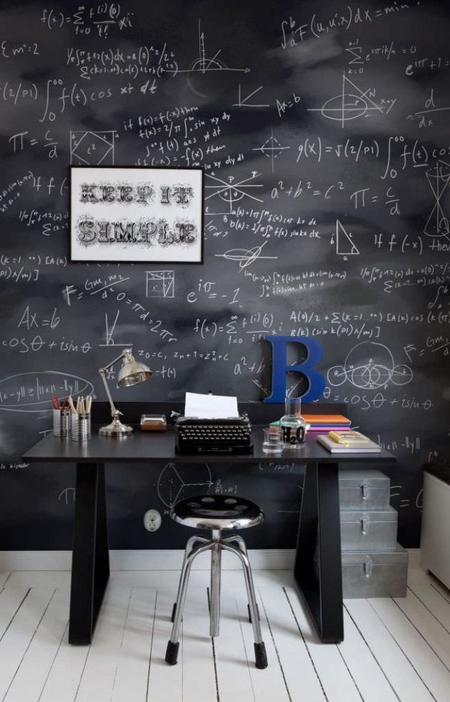 Image of: Large Wall Chalkboards