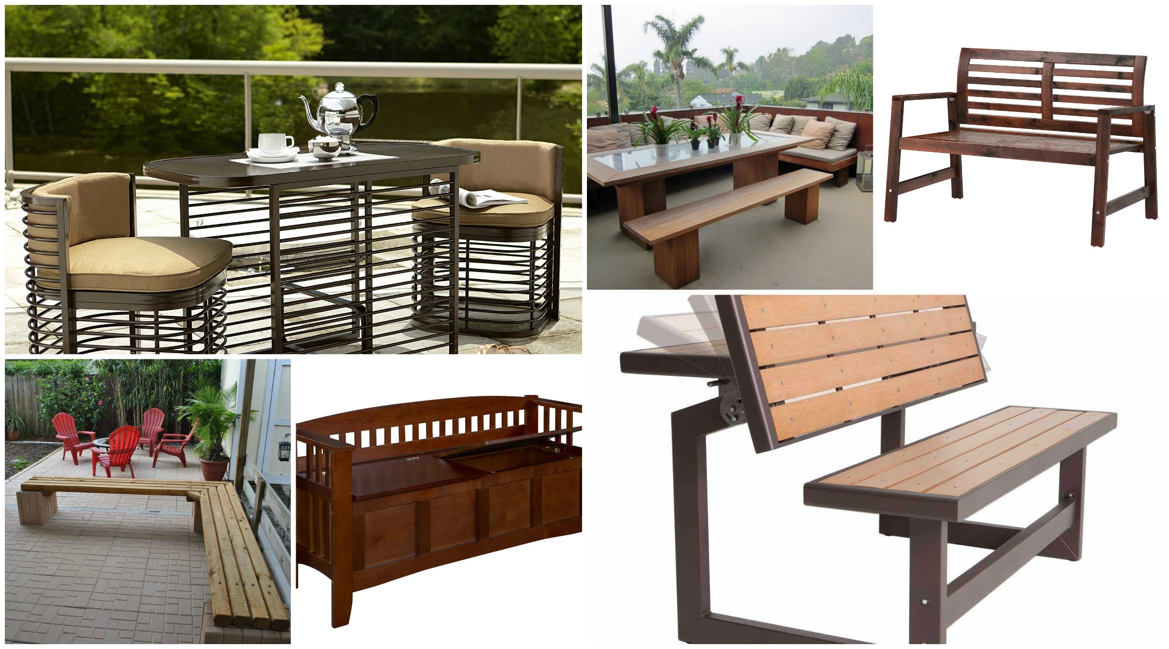 Image of: Outdoor Bench Seat