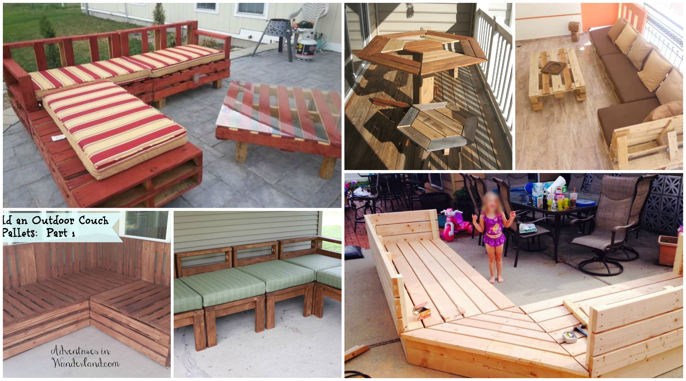 Image of: Pallet Couch Plans