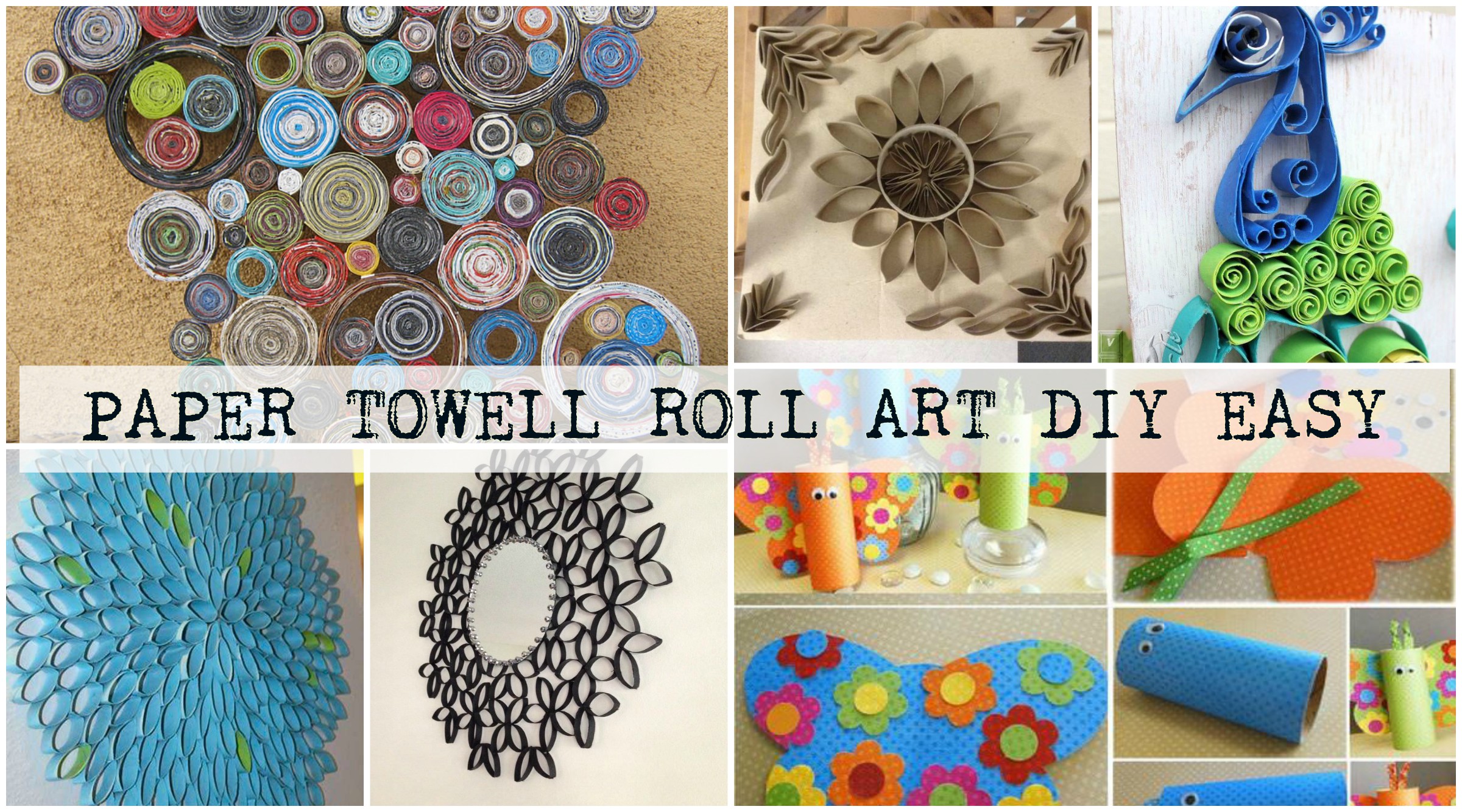 Image of: Paper-Towell-Roll-Art-Easy