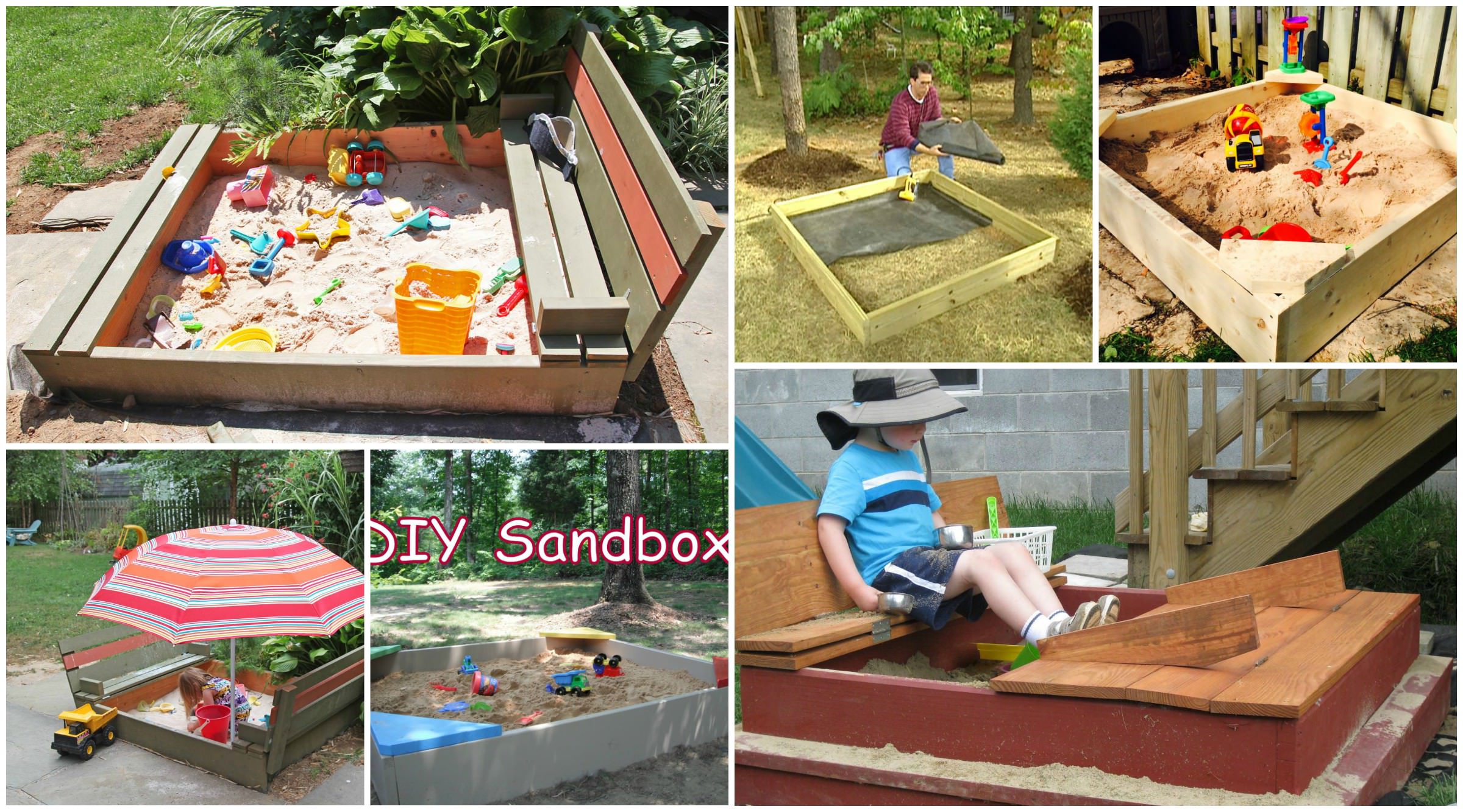 Image of: Sandbox DIY