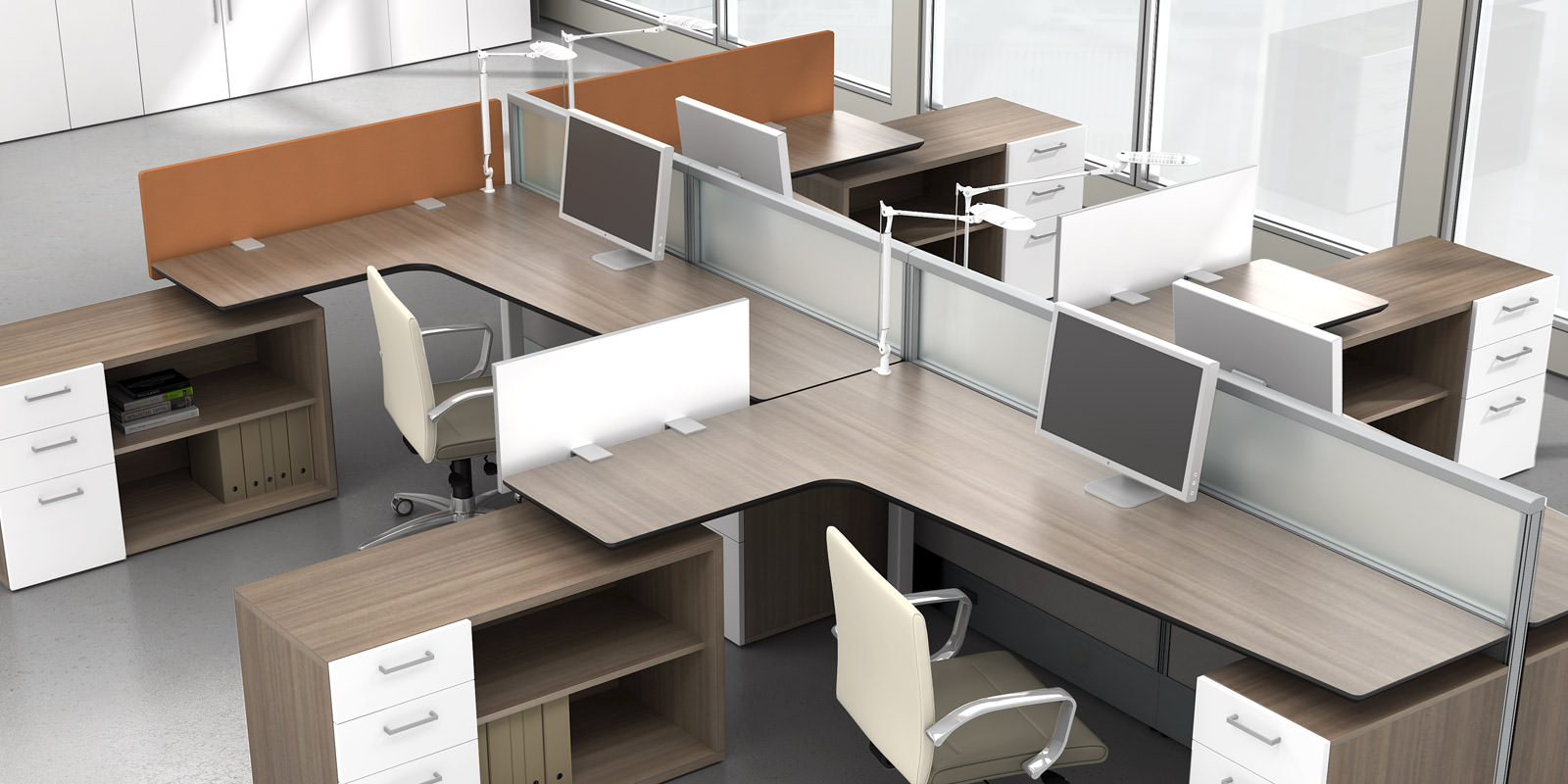 Image of: Space Efficient Furniture Office