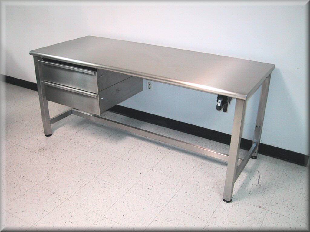 Image of: Stainless Steel Workbench