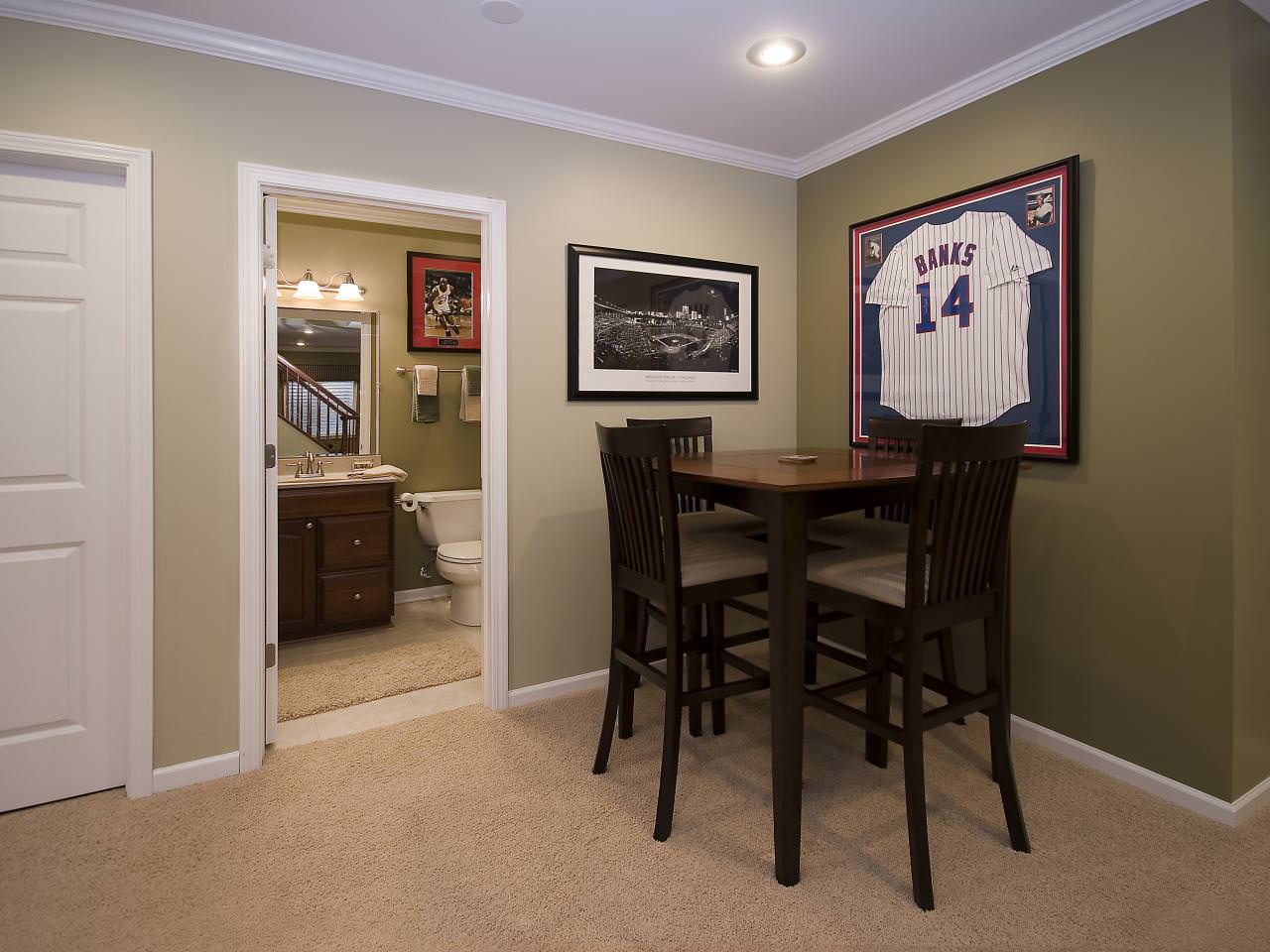 Image of: Very Small Basement Design Ideas