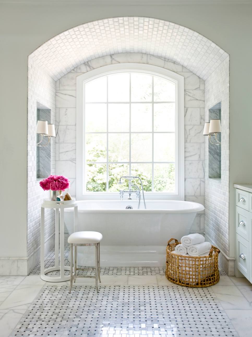 Image of: Bathroom Floor Tile Ideas