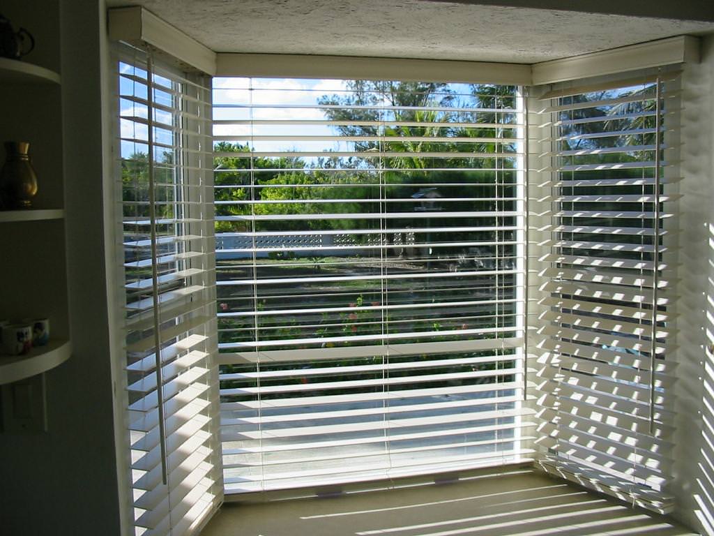 Bay Window Shades And Curtains