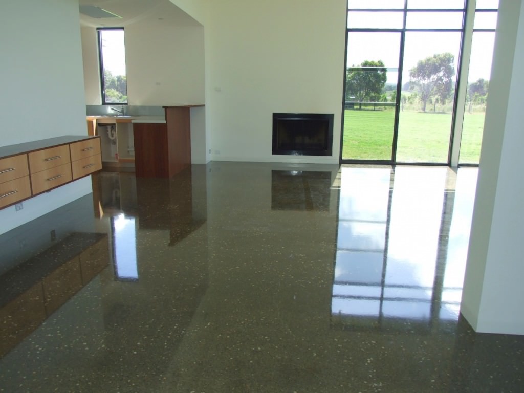 Image of: Cement Flooring Pros and Cons
