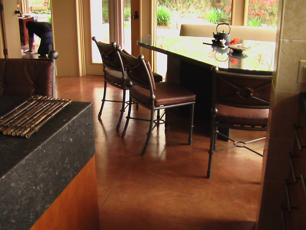 Image of: Cement Flooring Residential