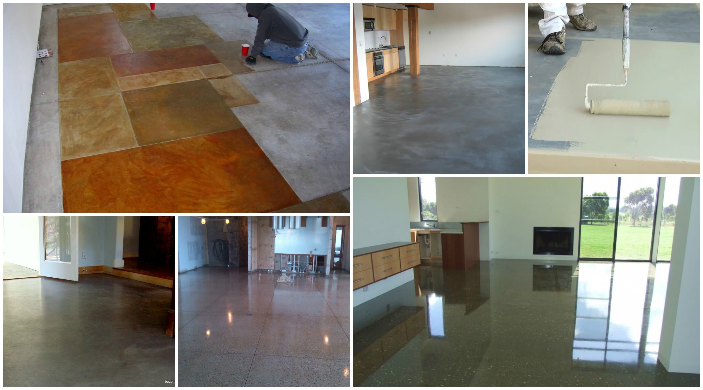 Image of: Cement Flooring