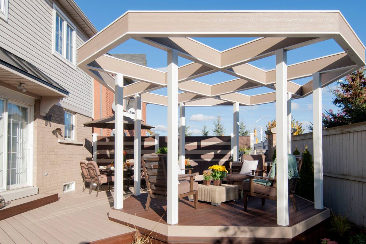 Image of: Covered Deck Ideas