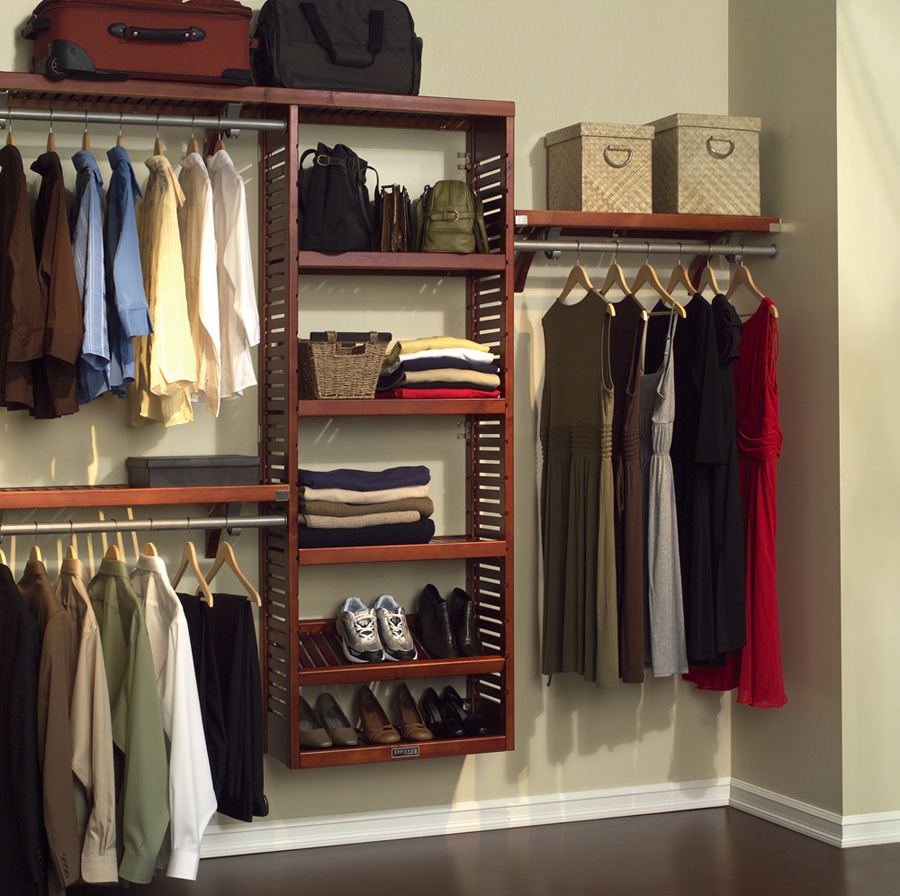 Image of: John Louis Home Deluxe Closet System