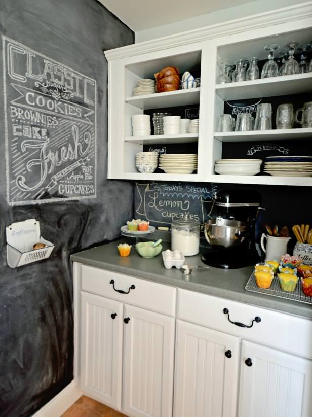 Image of: Paint-Backsplash-Kitchen
