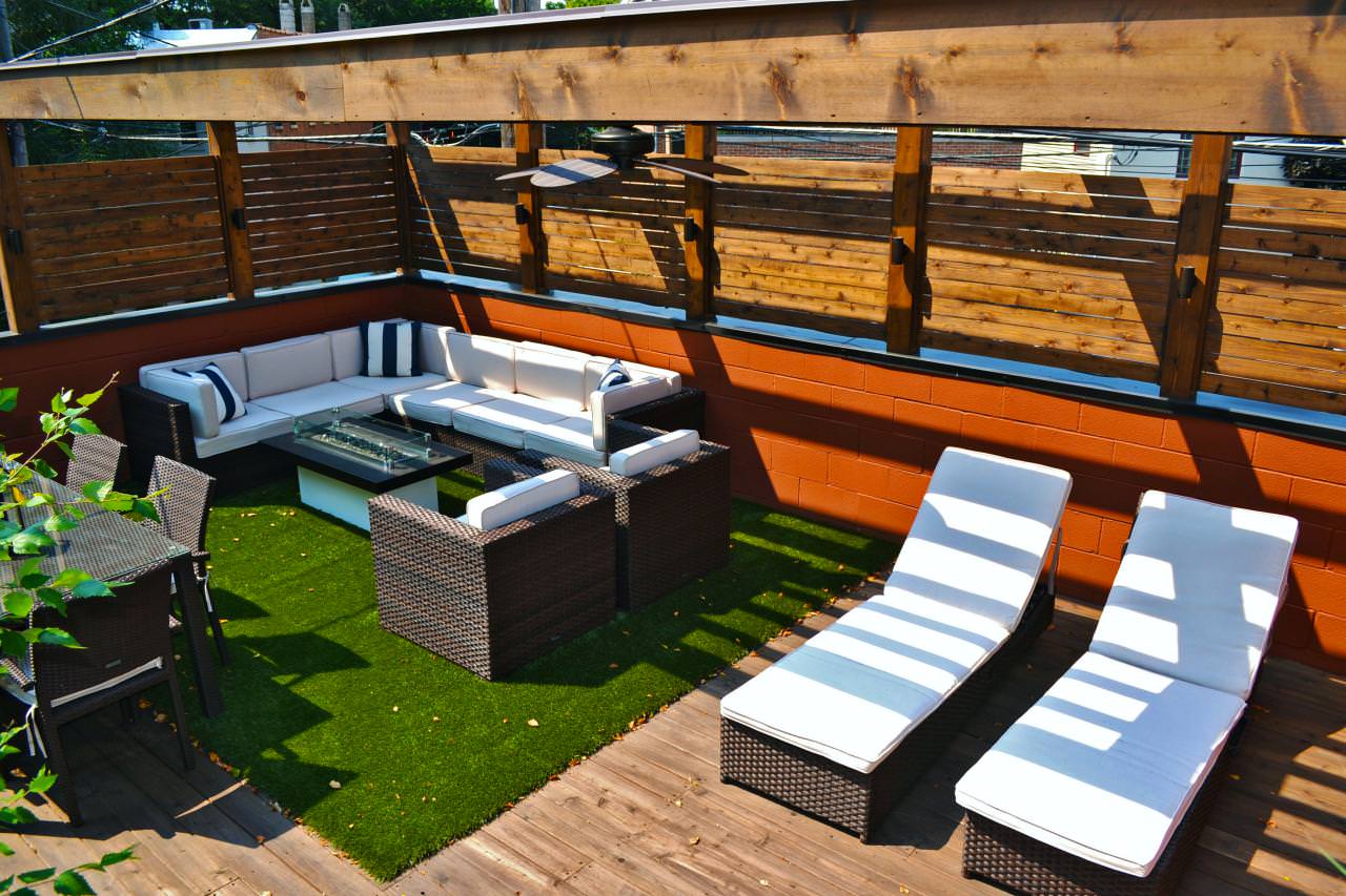 Image of: Roof Deck Pictures