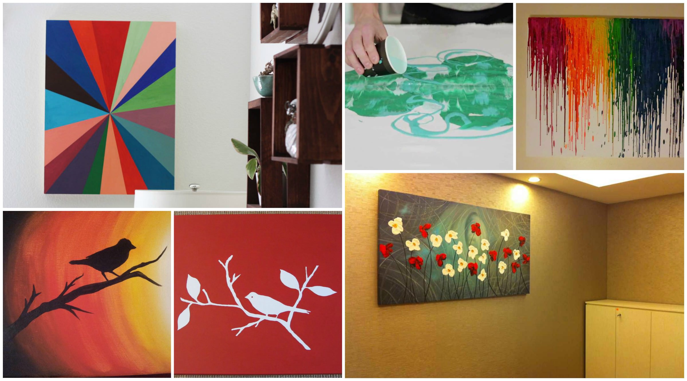 Image of: Simple Canvas Painting Ideas
