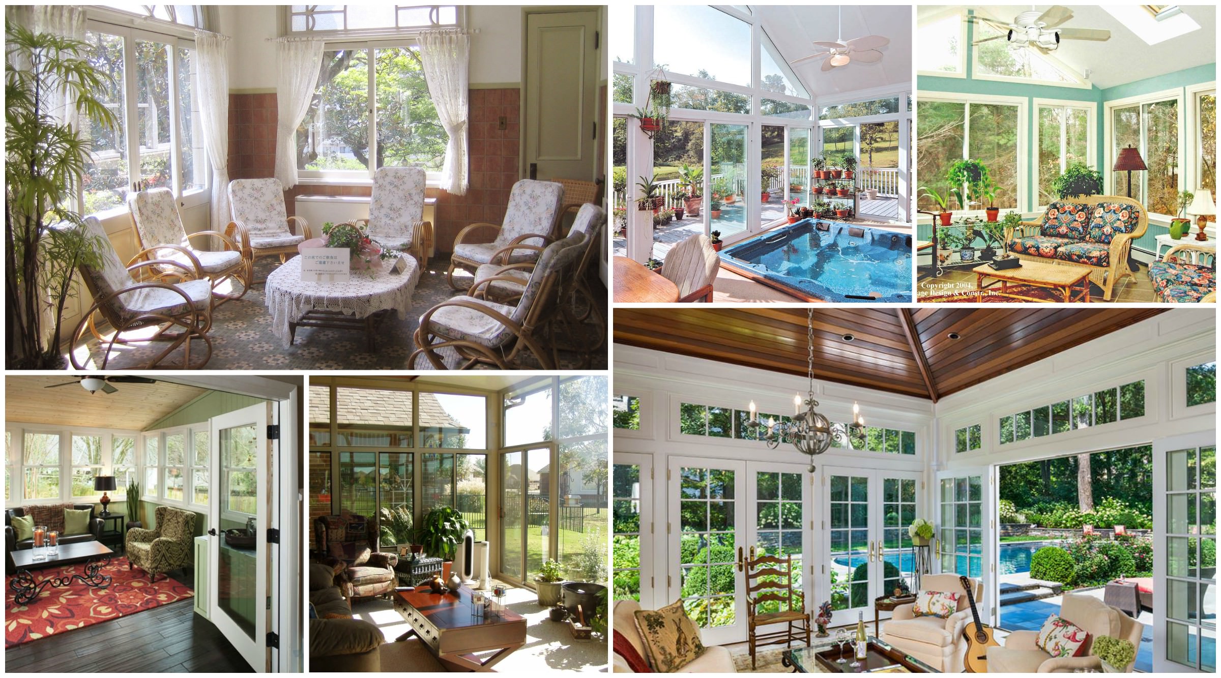 Image of: Sunroom Pictures