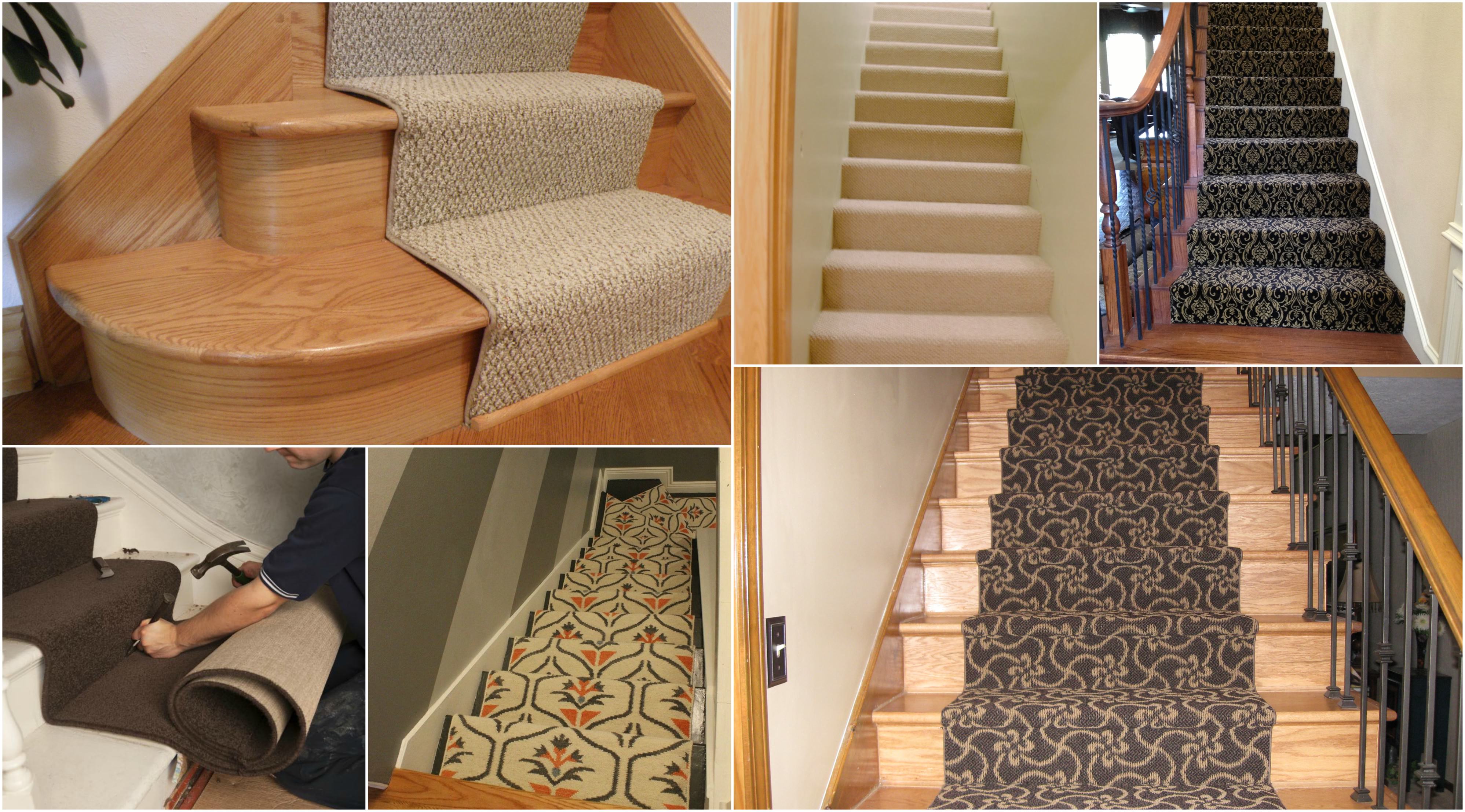 Image of: Carpet-On-Stairs-DIY