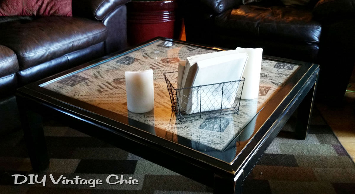 Image of: Chalk-Paint-Coffee-Table