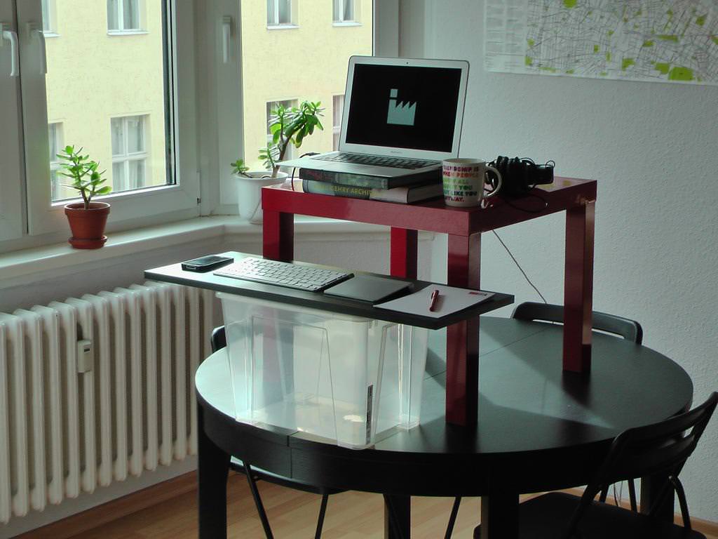 Image of: diy-adjustable-standing-desk