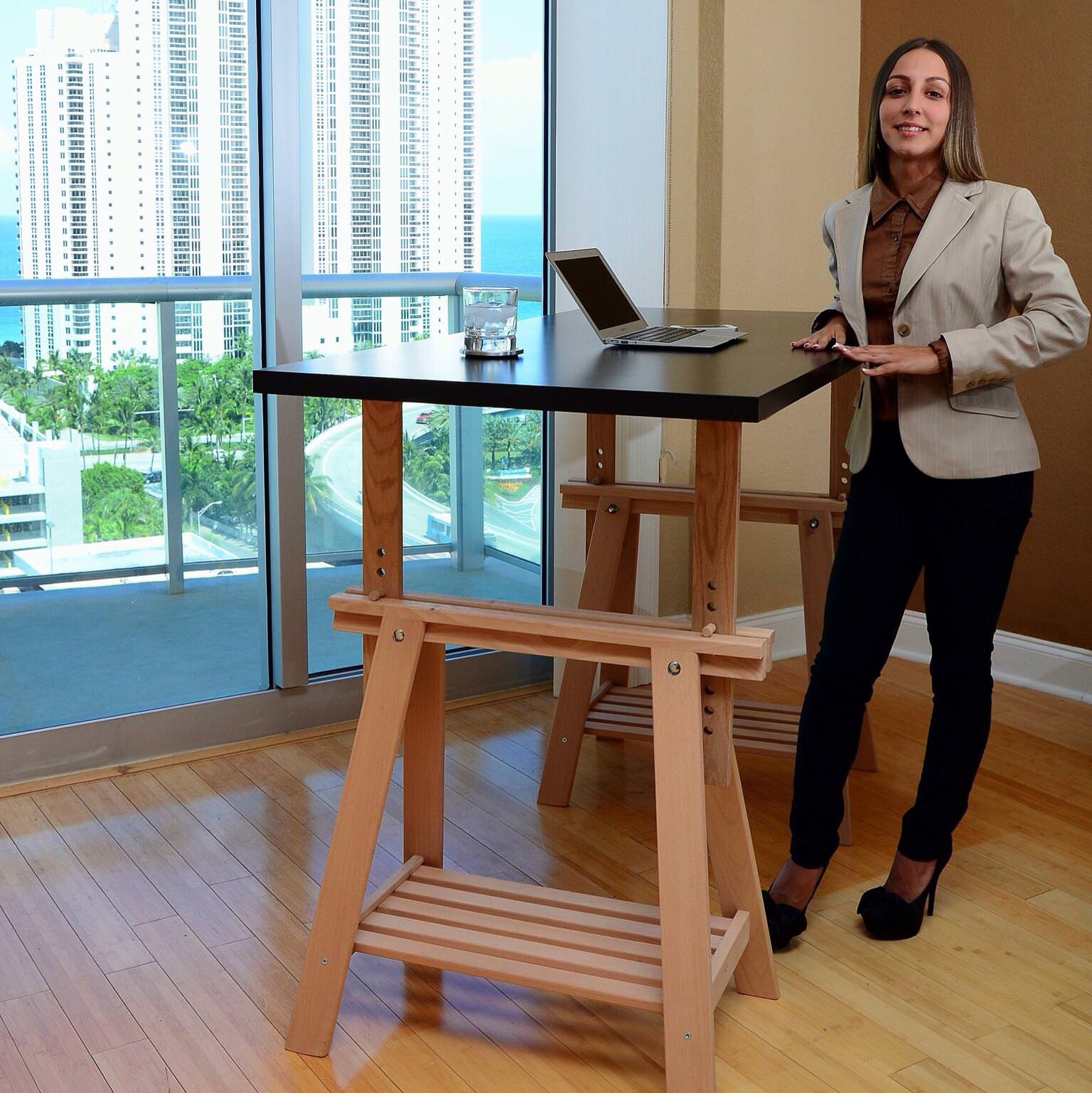 Image of: ikea-height-adjustable-desk