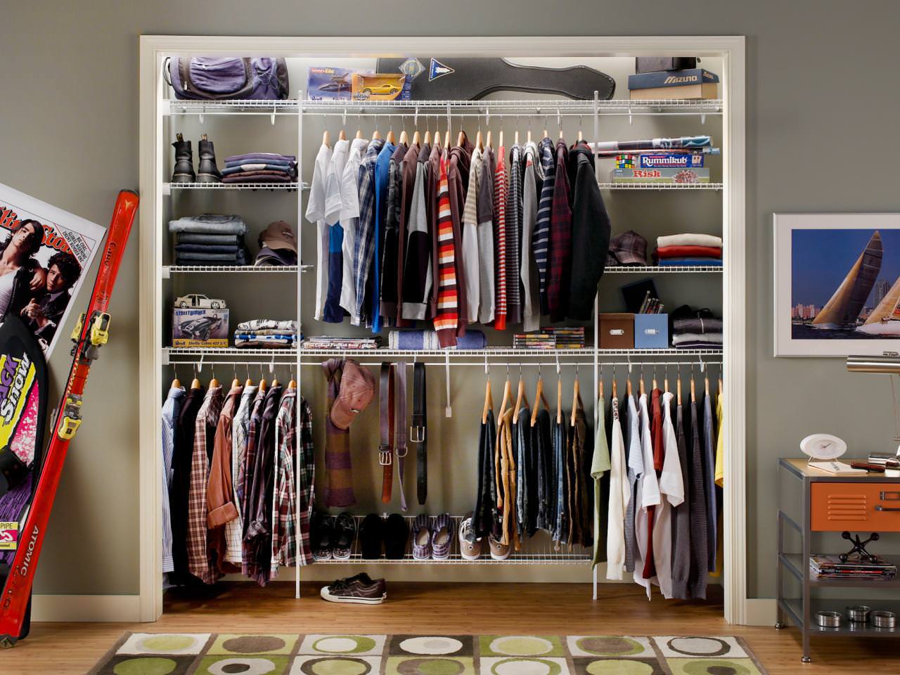 Image of: small-closet-organizers-ikea